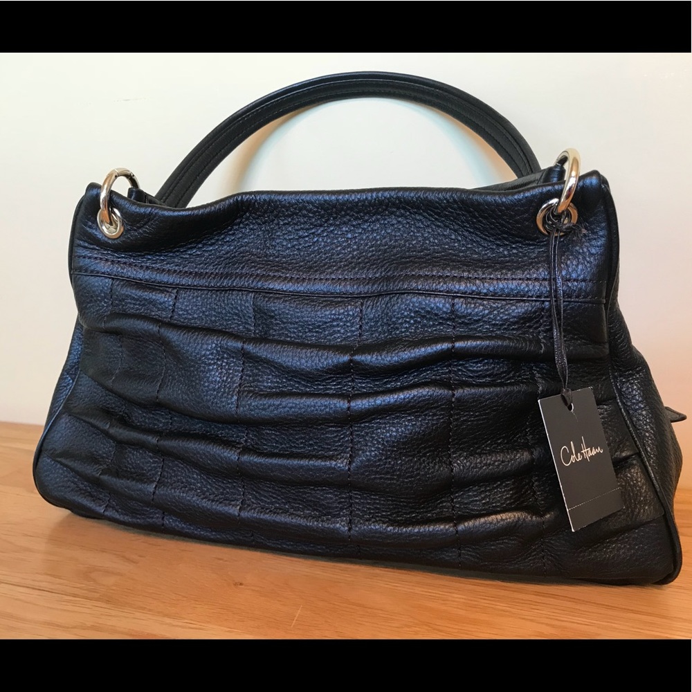 Cole Haan Black Satchel - Bailey II